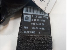 Recambio de cinturon seguridad trasero derecho para opel zafira tourer c (p12) 1.6 cdti (75) referencia OEM IAM   