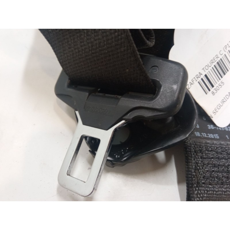 Recambio de cinturon seguridad trasero derecho para opel zafira tourer c (p12) 1.6 cdti (75) referencia OEM IAM   