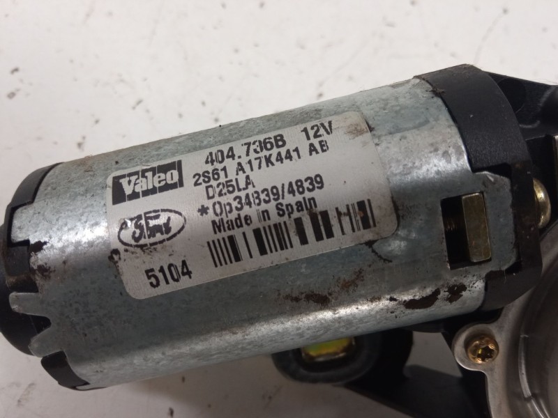 Recambio de motor limpia trasero para ford fiesta v (jh_, jd_) 1.4 16v referencia OEM IAM   