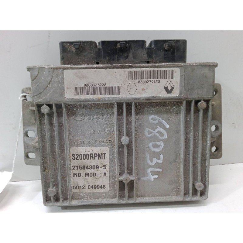 Recambio de centralita motor uce para renault laguna ii (bg0/1_) 1.6 16v (bg0a, bg0l) referencia OEM IAM 21584309-5.5012049948  