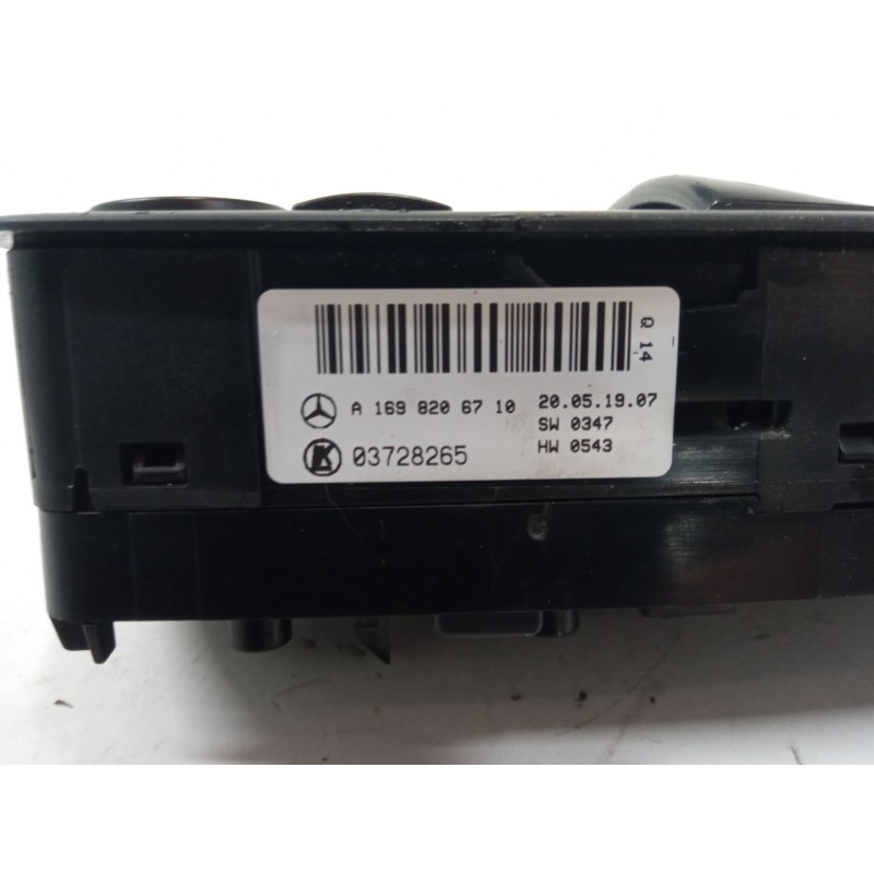 Recambio de mando elevalunas delantero izquierdo para mercedes-benz clase a (w169) a 180 cdi (169.007, 169.307) referencia OEM I