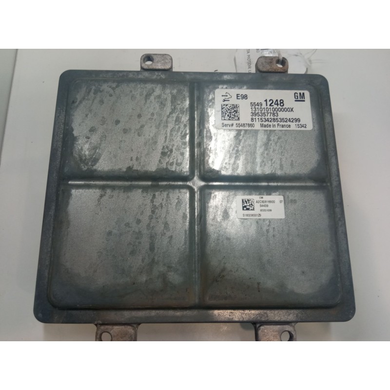 Recambio de centralita motor uce para opel zafira tourer c (p12) 1.6 cdti (75) referencia OEM IAM 55491248  