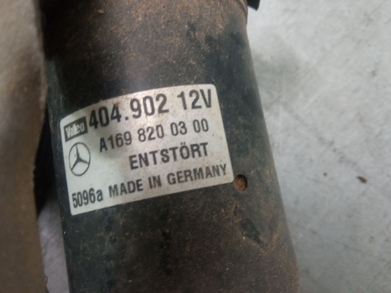 Recambio de motor limpia delantero para mercedes-benz clase a (w169) a 180 cdi (169.007, 169.307) referencia OEM IAM A1698200300