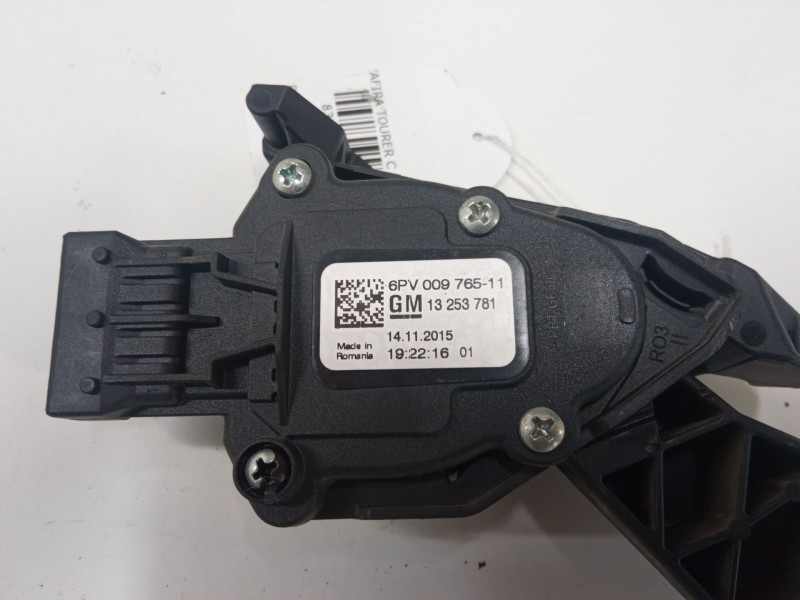Recambio de pedal acelerador para opel zafira tourer c (p12) 1.6 cdti (75) referencia OEM IAM 6PV00976511  