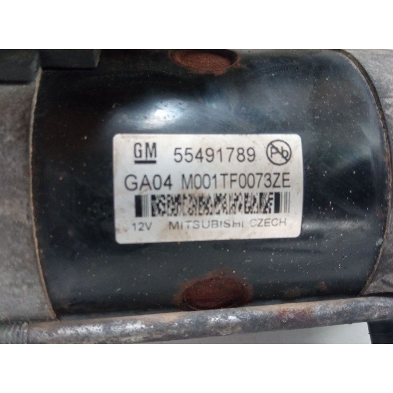 Recambio de motor arranque para opel zafira tourer c (p12) 1.6 cdti (75) referencia OEM IAM M001TF0073ZE  
