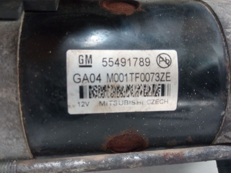 Recambio de motor arranque para opel zafira tourer c (p12) 1.6 cdti (75) referencia OEM IAM M001TF0073ZE  