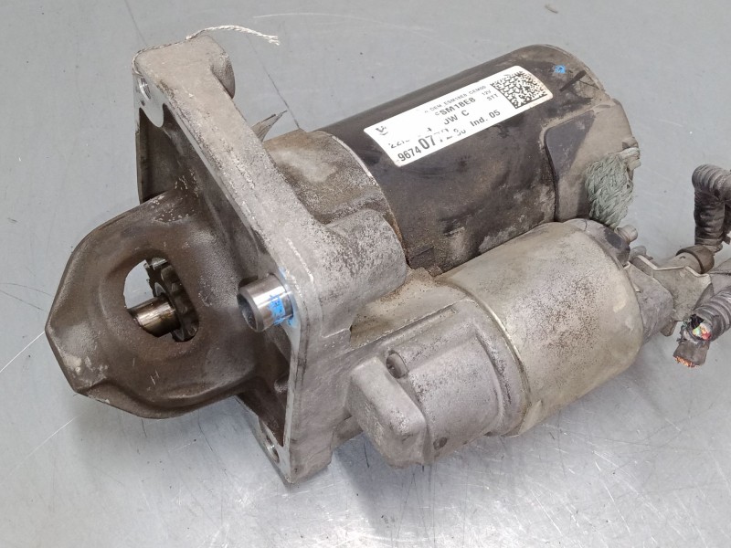 Recambio de motor arranque para peugeot 2008 i (cu_) 1.2 thp 110 / puretech 110 referencia OEM IAM 9674077280  