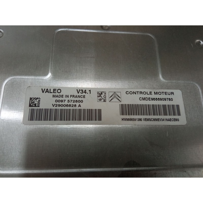 Recambio de centralita motor uce para citroën c3 ii (sc_) 1.4 referencia OEM IAM 9666909780 V29006828A 
