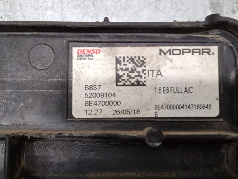 Recambio de electroventilador para jeep renegade suv (bu, b1, bv) 1.6 crd referencia OEM IAM 52009104  