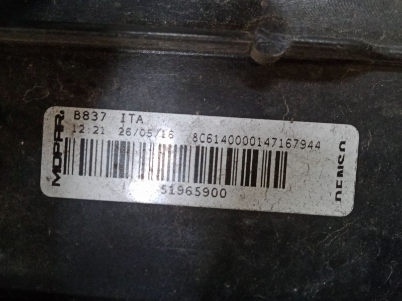 Recambio de electroventilador para jeep renegade suv (bu, b1, bv) 1.6 crd referencia OEM IAM 52009104  