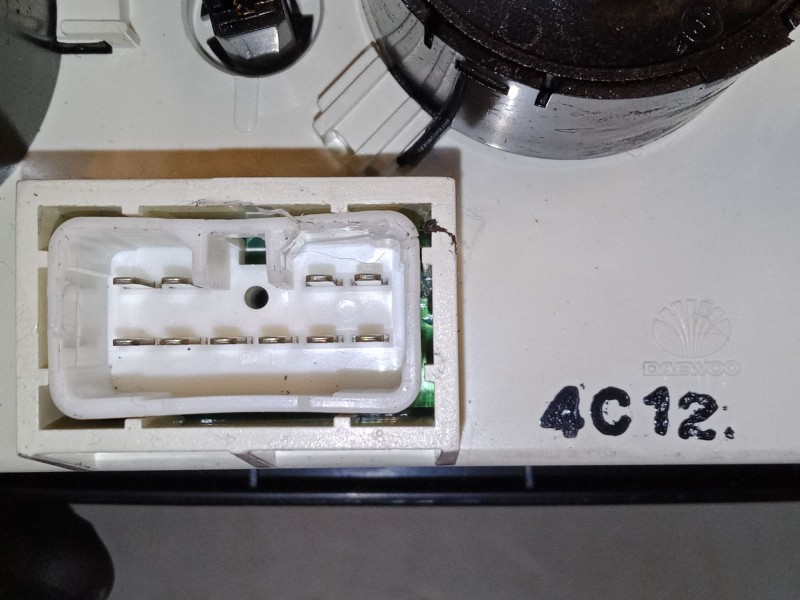 Recambio de mando calefaccion / a/a para daewoo kalos (klas) 1.4 referencia OEM IAM   
