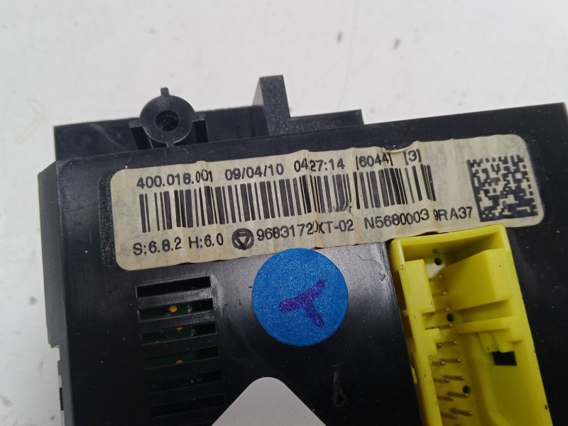 Recambio de mando climatizador para citroën c3 ii (sc_) 1.4 referencia OEM IAM 96831720XT  