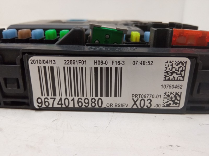 Recambio de bsi para citroën c3 ii (sc_) 1.4 referencia OEM IAM 9674016980  