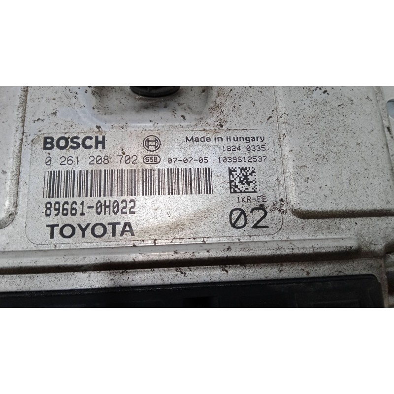 Recambio de centralita motor uce para citroën c1 (pm_, pn_) 1.0 referencia OEM IAM 896610H022 0261208702 