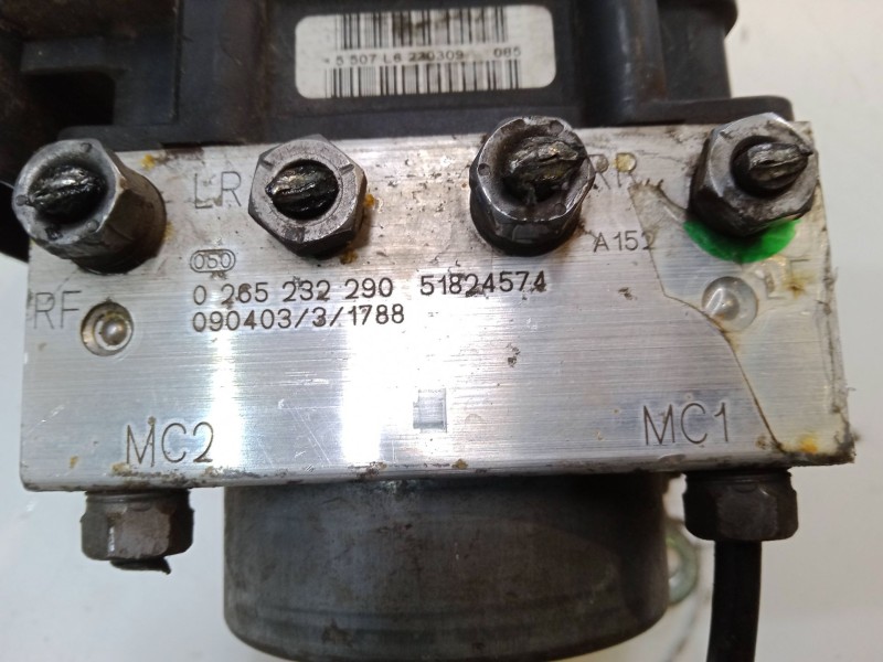 Recambio de abs para fiat 500 c (312_) 1.2 (312cxa1a, 312axa1a) referencia OEM IAM 0265232290  51824574