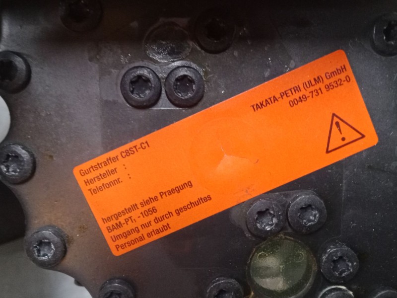 Recambio de cinturon seguridad delantero derecho para mercedes-benz clk (c209) clk 200 kompressor (209.342) referencia OEM IAM  