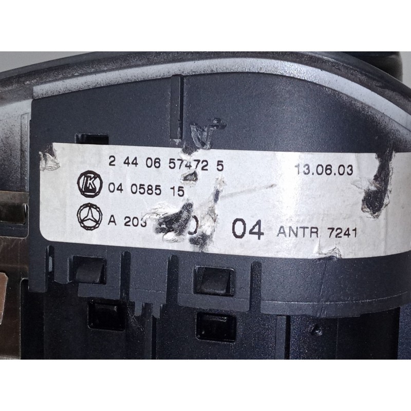 Recambio de conmutador de luces para mercedes-benz clk (c209) clk 200 kompressor (209.342) referencia OEM IAM   