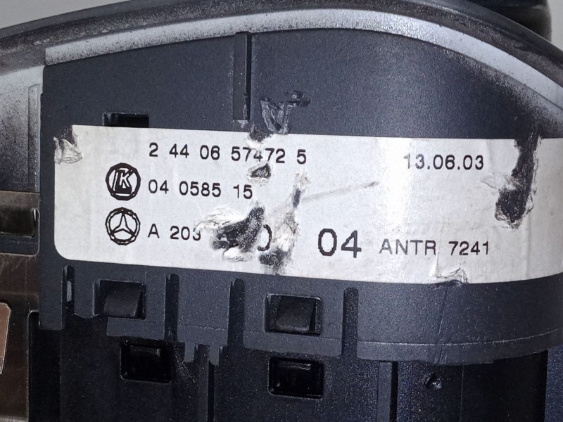 Recambio de conmutador de luces para mercedes-benz clk (c209) clk 200 kompressor (209.342) referencia OEM IAM   