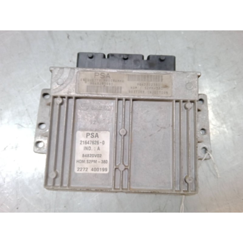 Recambio de centralita motor uce para citroën c3 i (fc_, fn_) 1.4 i referencia OEM IAM 9642222380 964829380 
