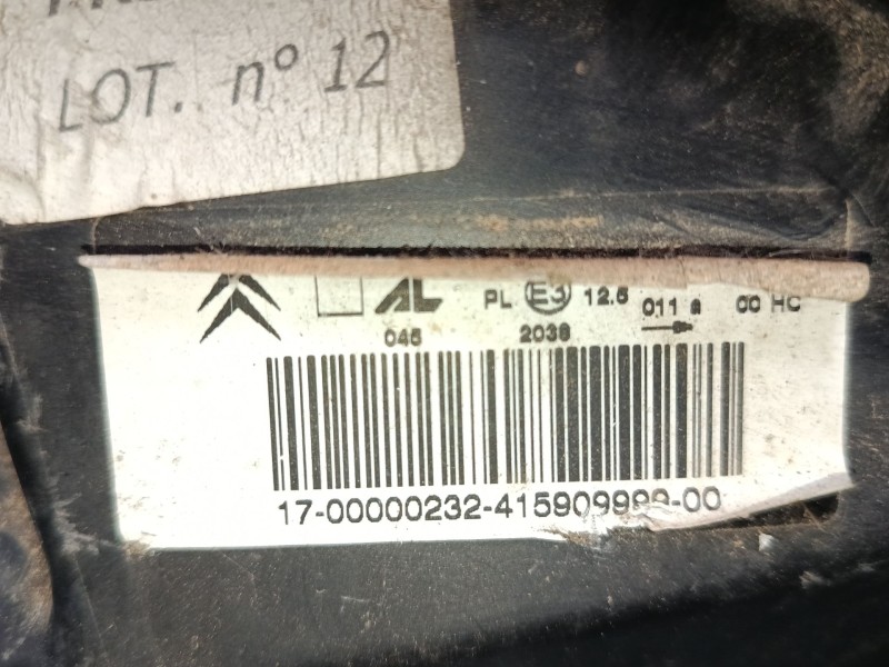 Recambio de faro izquierdo para citroën c3 pluriel (hb_) 1.6 referencia OEM IAM   