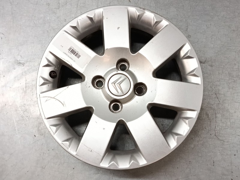 Recambio de llanta alumino 15´´ para citroën c3 pluriel (hb_) 1.6 referencia OEM IAM   