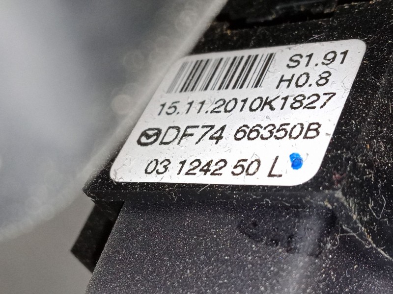 Recambio de mando elevalunas delantero izquierdo para mazda 2 (de_, dh_) 1.6 mz-cd referencia OEM IAM DF7466350B  