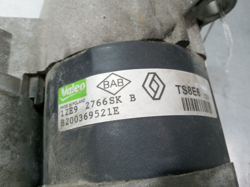 Recambio de motor arranque para renault twingo ii (cn0_) 1.2 16v (cn0k, cn0v) referencia OEM IAM 8200369521  