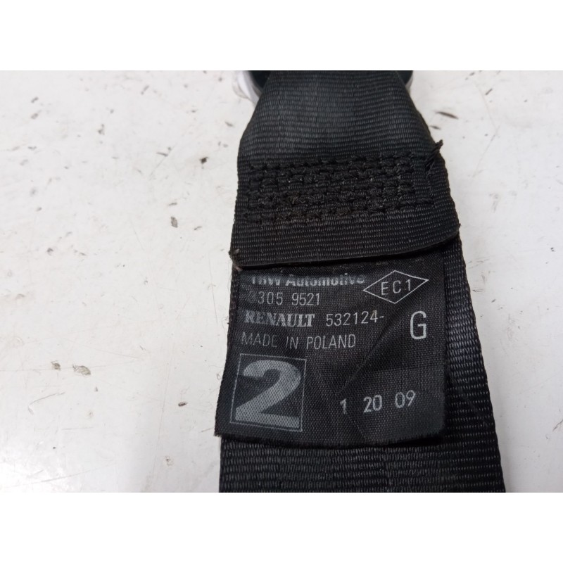 Recambio de cinturon seguridad trasero izquierdo para renault twingo ii (cn0_) 1.2 16v (cn0k, cn0v) referencia OEM IAM 820053212