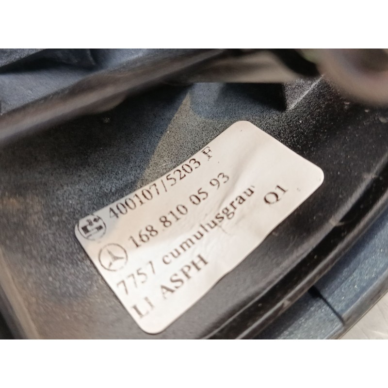 Recambio de retrovisor electrico izquierdo para mercedes-benz clase a (w168) a 210 (168.035, 168.135) referencia OEM IAM 1688100
