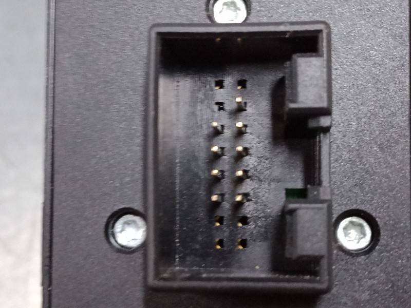 Recambio de mando elevalunas delantero izquierdo para skoda superb i (3u4) 1.9 tdi referencia OEM IAM   