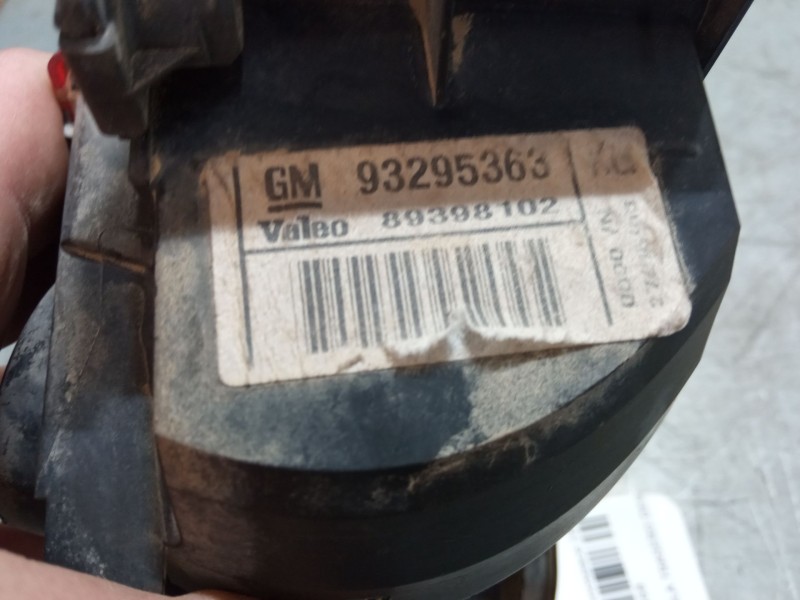 Recambio de faro antiniebla trasero derecho para opel meriva a monospace (x03) 1.7 dti (e75) referencia OEM IAM 93295363  