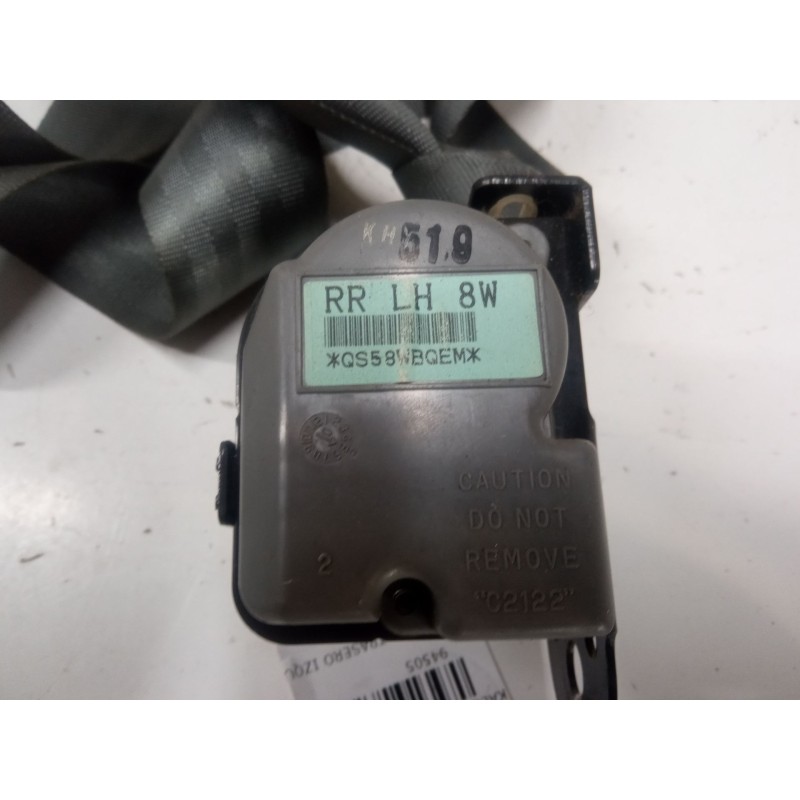 Recambio de cinturon seguridad trasero izquierdo para chevrolet aveo / kalos hatchback (t250, t255) 1.2 referencia OEM IAM   