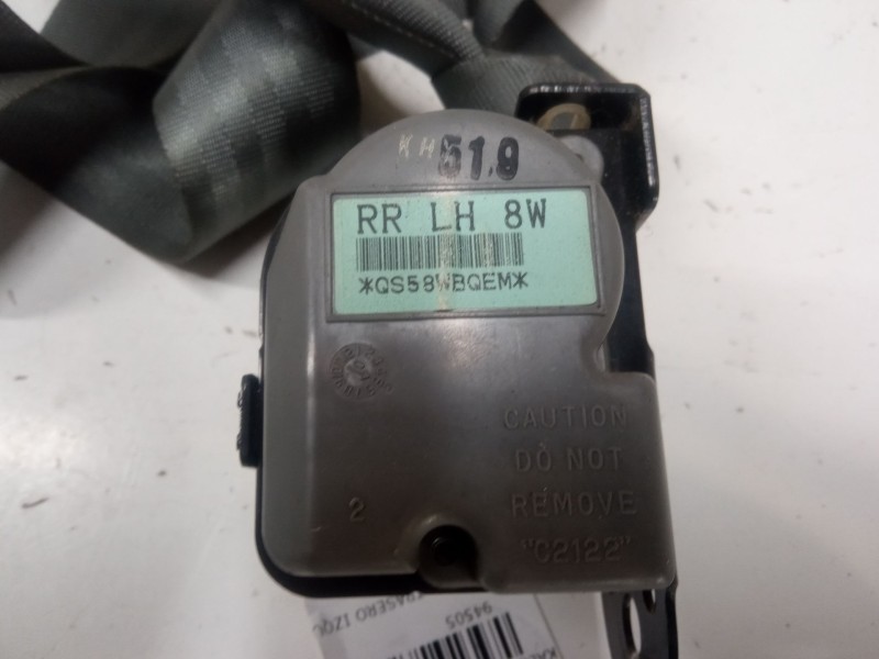 Recambio de cinturon seguridad trasero izquierdo para chevrolet aveo / kalos hatchback (t250, t255) 1.2 referencia OEM IAM   