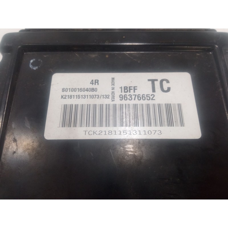Recambio de centralita motor uce para chevrolet aveo / kalos hatchback (t250, t255) 1.2 referencia OEM IAM 96376652  