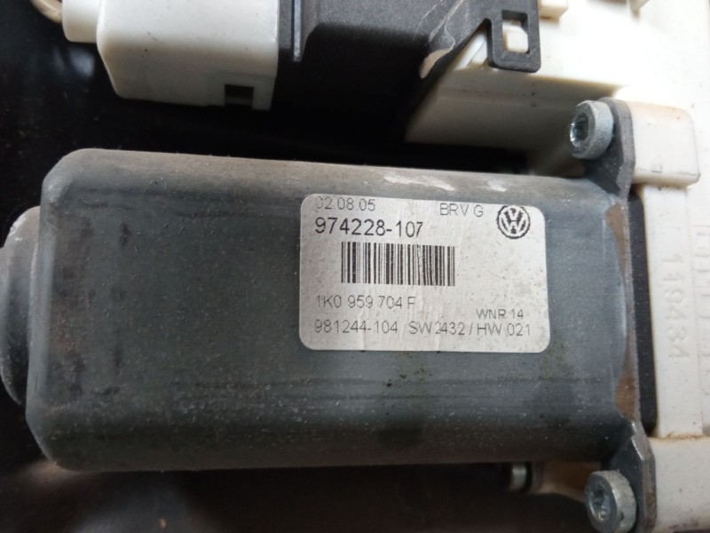 Recambio de elevalunas electrico trasero derecho para volkswagen passat b6 (3c2) 1.9 tdi referencia OEM IAM   