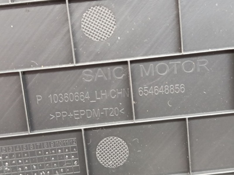 Recambio de guarnecido puerta delantera izquierda para mg zs suv (azs1) 1.0 t-gdi referencia OEM IAM   