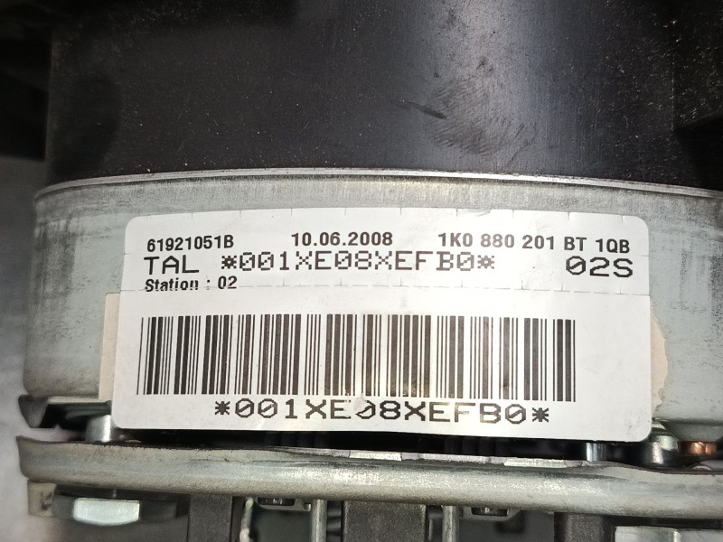 Recambio de airbag volante para volkswagen golf plus v (5m1, 521) 1.9 tdi referencia OEM IAM 001XE08XEFB0  