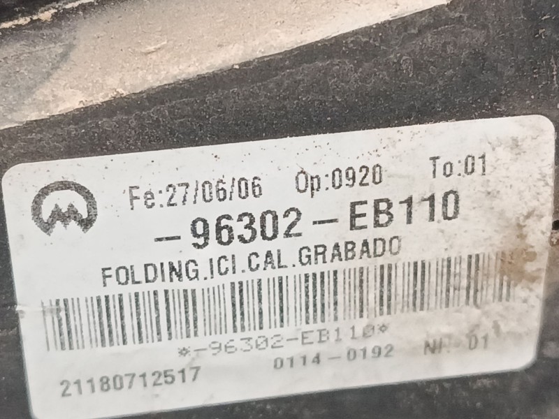 Recambio de retrovisor electrico izquierdo para nissan pathfinder iii (r51) 2.5 dci referencia OEM IAM   