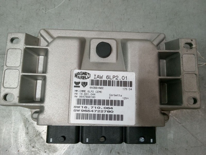 Recambio de centralita motor uce para peugeot 307 (3a/c) 1.4 16v referencia OEM IAM 9654722780  