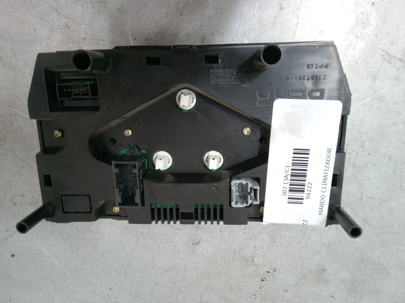 Recambio de mando climatizador para peugeot 307 (3a/c) 1.4 16v referencia OEM IAM 96527144XT  