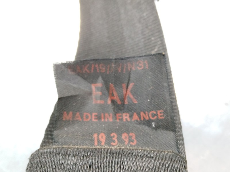 Recambio de cinturon seguridad delantero derecho para peugeot 106 i (1a, 1c) 1.4 d referencia OEM IAM   