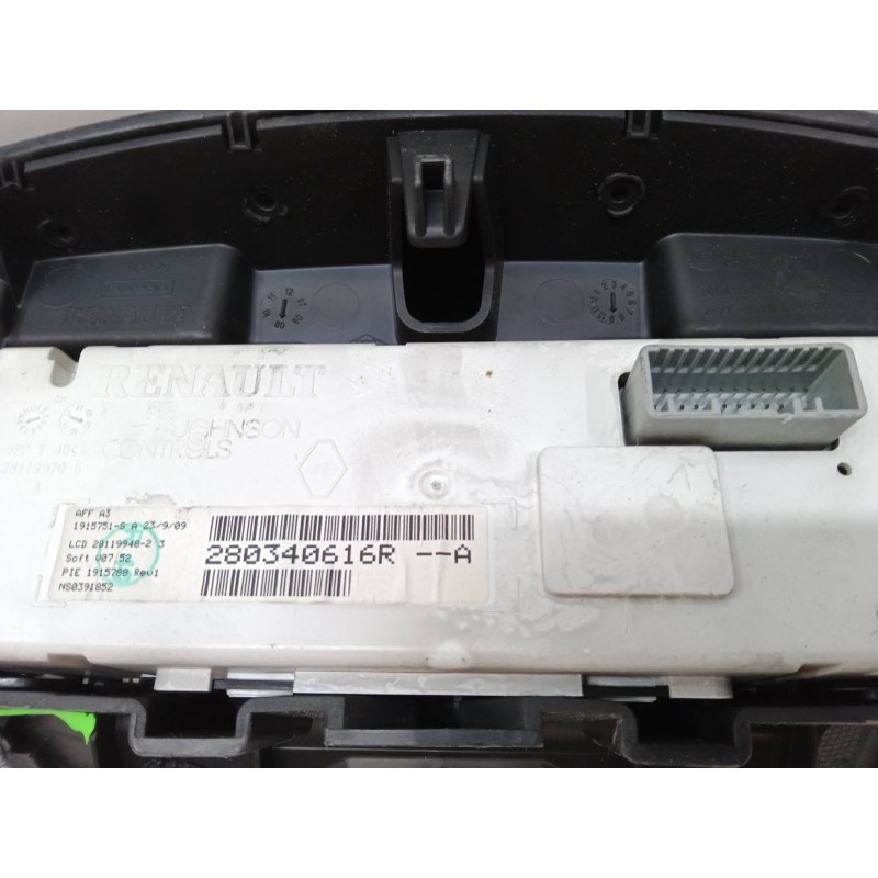 Recambio de pantalla interior reloj para renault megane iii grandtour (kz0/1) 1.5 dci (kz1m, kz1w, kz0r) referencia OEM IAM 2803