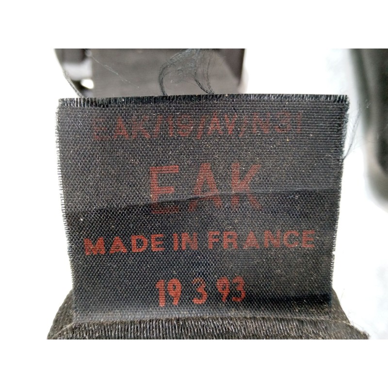 Recambio de cinturon seguridad delantero izquierdo para peugeot 106 i (1a, 1c) 1.4 d referencia OEM IAM   