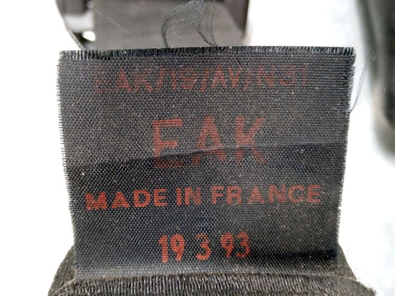 Recambio de cinturon seguridad delantero izquierdo para peugeot 106 i (1a, 1c) 1.4 d referencia OEM IAM   