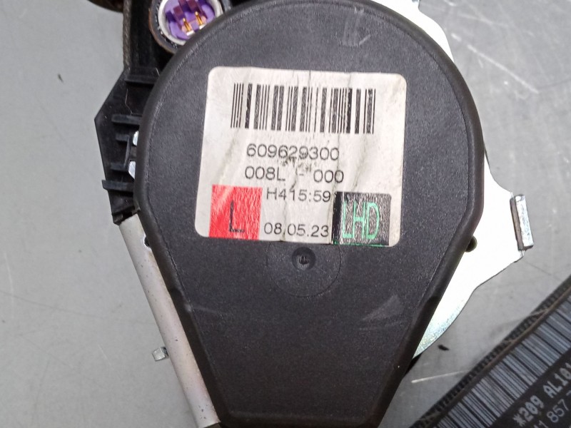 Recambio de cinturon seguridad delantero izquierdo para volkswagen golf plus v (5m1, 521) 1.9 tdi referencia OEM IAM 609629300  