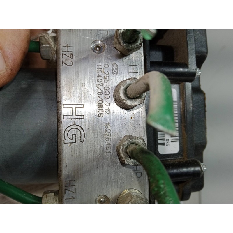 Recambio de abs para opel combo tour 1.3 cdti 16v referencia OEM IAM 0265232212 110407/8/0806  Recambio de abs para opel combo tour 1.3 cdti 16v referencia OEM IAM 0265232212 110407/8/0806