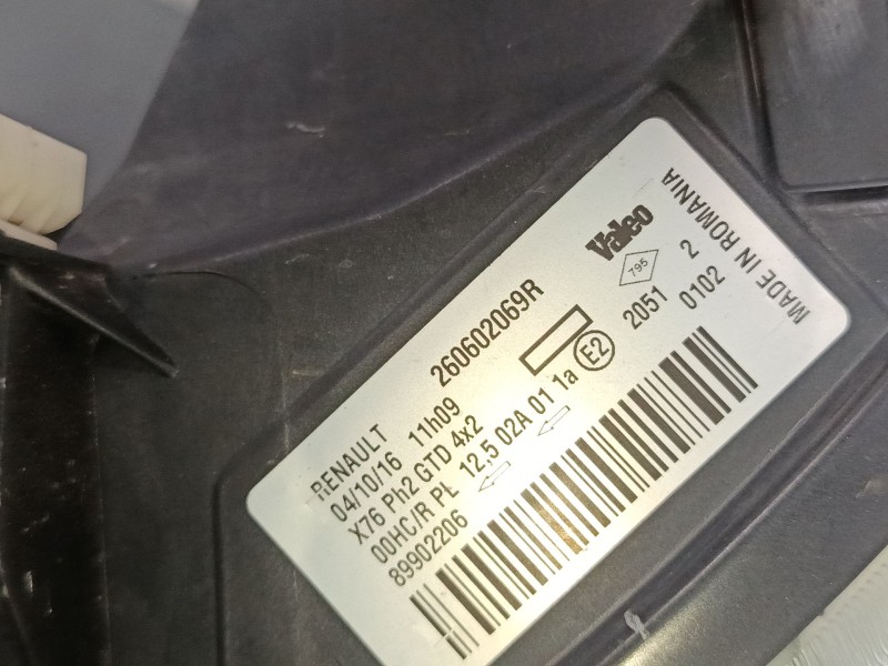 Recambio de faro izquierdo para renault kangoo express (fc0/1_) 1.2 16v (fc05, fc0w, fc1d, fc1p, fc1k, fc0t) referencia OEM IAM 