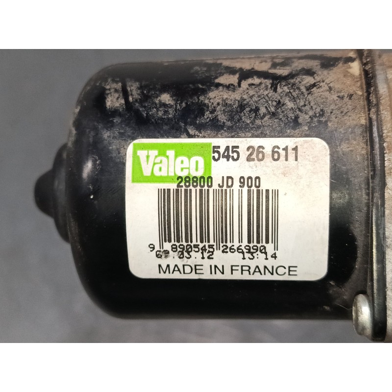 Recambio de motor limpia delantero para nissan qashqai i (j10, nj10) 1.5 dci referencia OEM IAM 28800JD900  