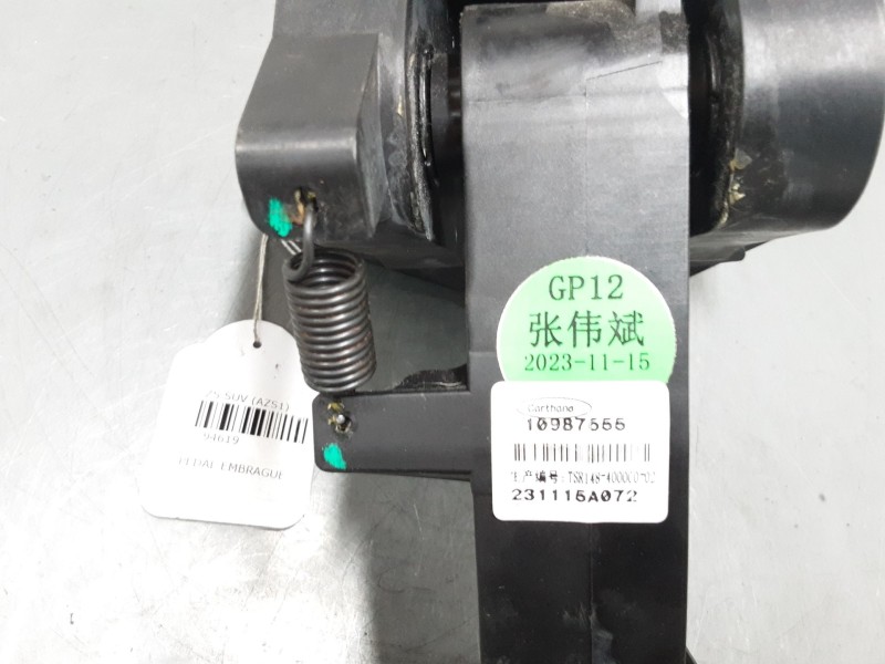 Recambio de pedal embrague para mg zs suv (azs1) 1.0 t-gdi referencia OEM IAM   