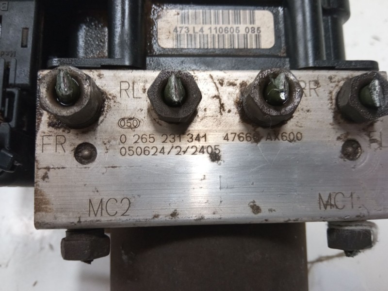 Recambio de abs para nissan micra iii (k12) 1.2 16v referencia OEM IAM 0265800319 473L4110605085 